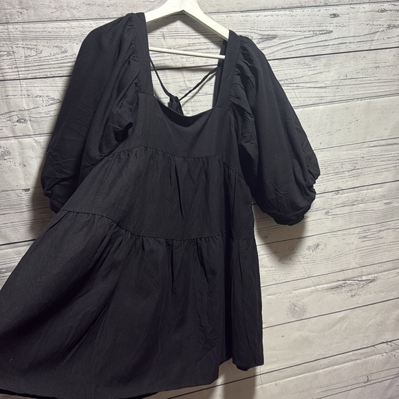 SNDYS Mini linen blend DRESS from petal and pup - Picture 2 of 8